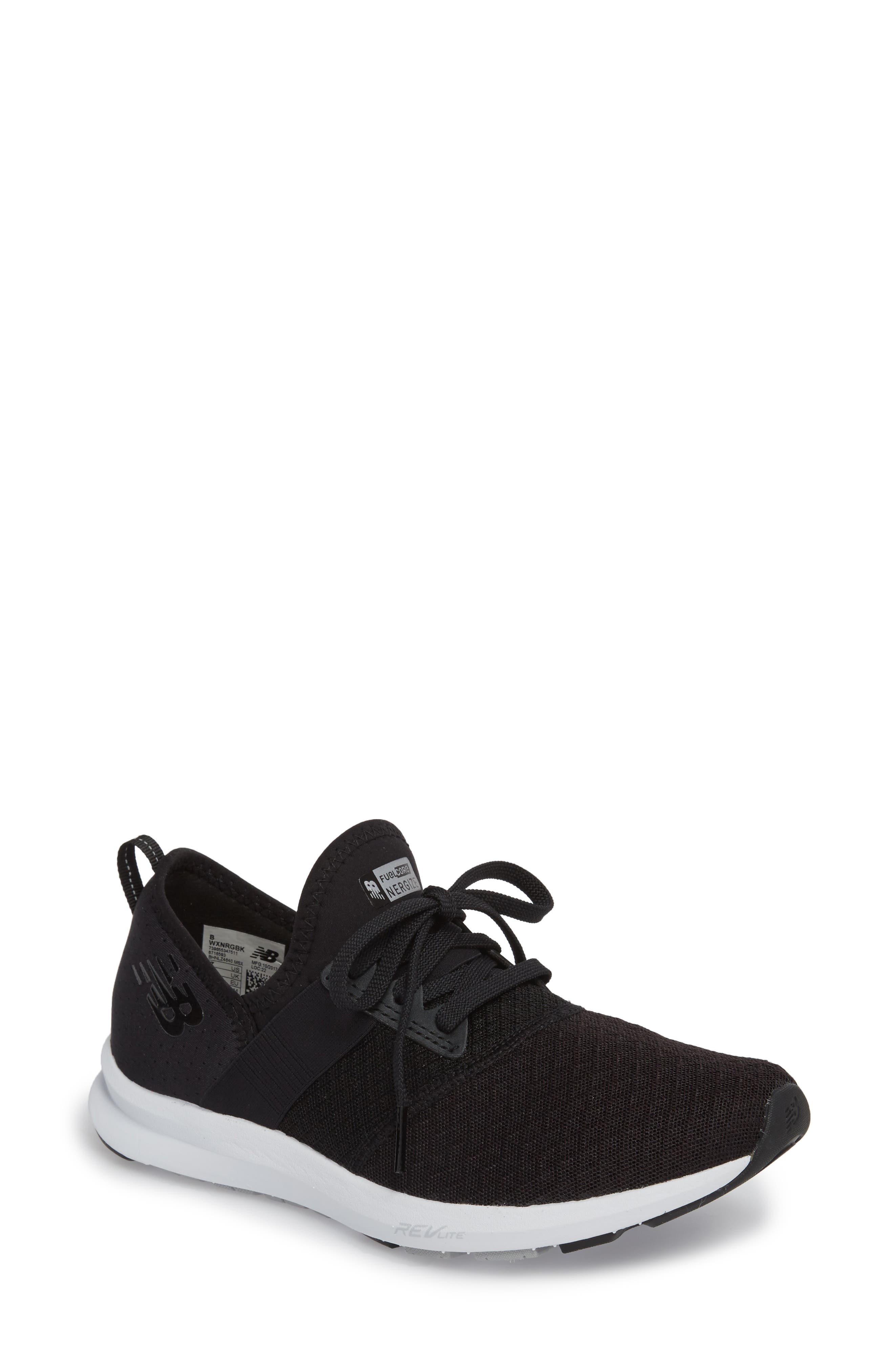 FuelCore NERGIZE Sneaker, Main, color, BLACK