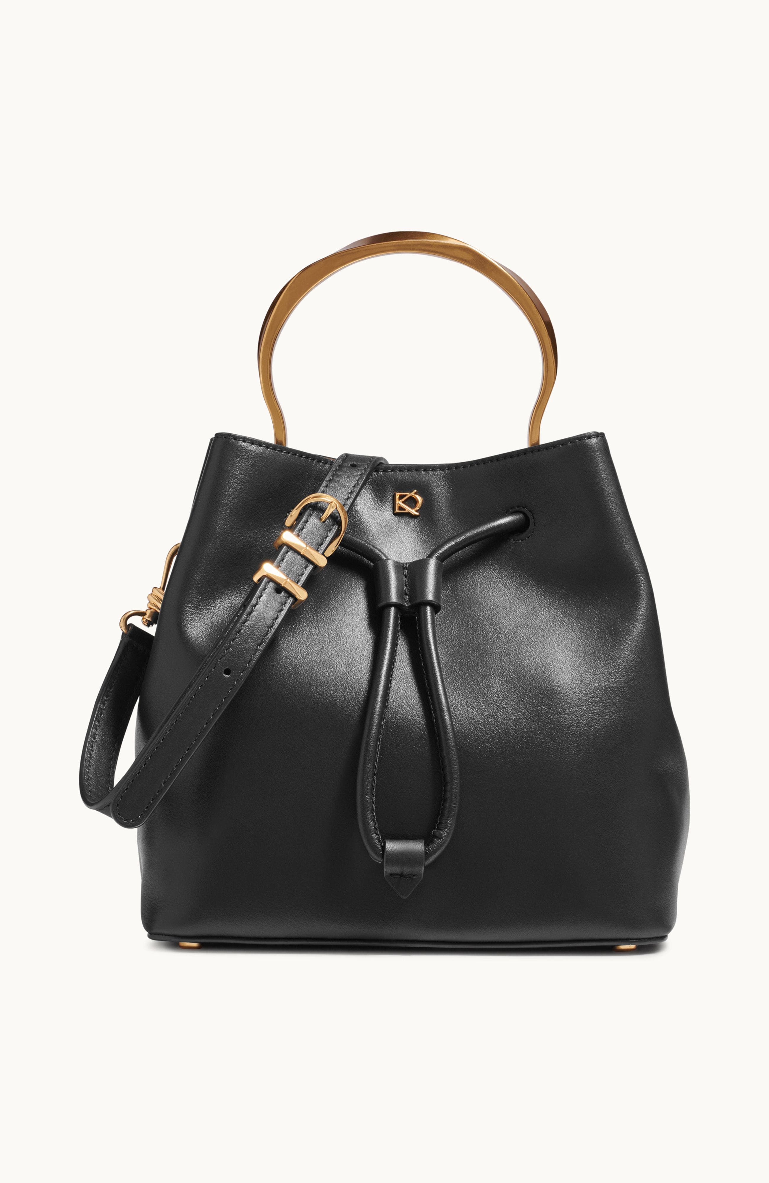 Donna Karan New York Lawrence Bucket, Main, color, Blk/Gold