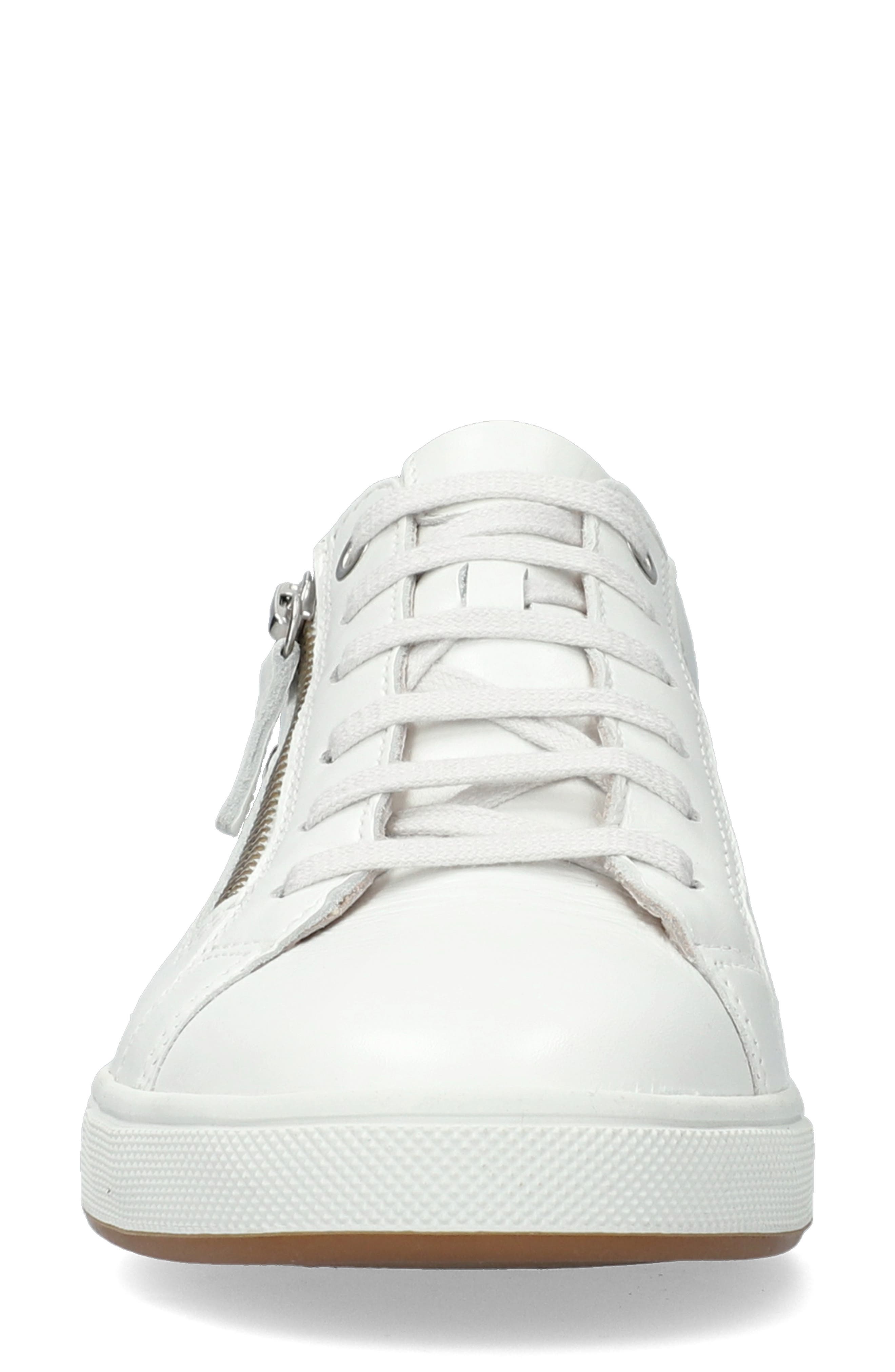 Mephisto Nikita Sneaker, Alternate, color, White Silk