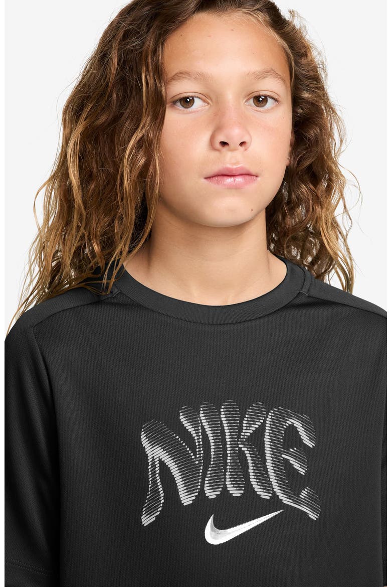 Kids' Multi Refresh Performance Graphic T-Shirt, Alternate, color, BLACK
