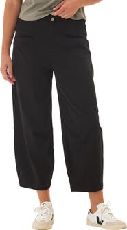 Threads 4 Thought Lauren Crop Barrel Stretch Twill Pants