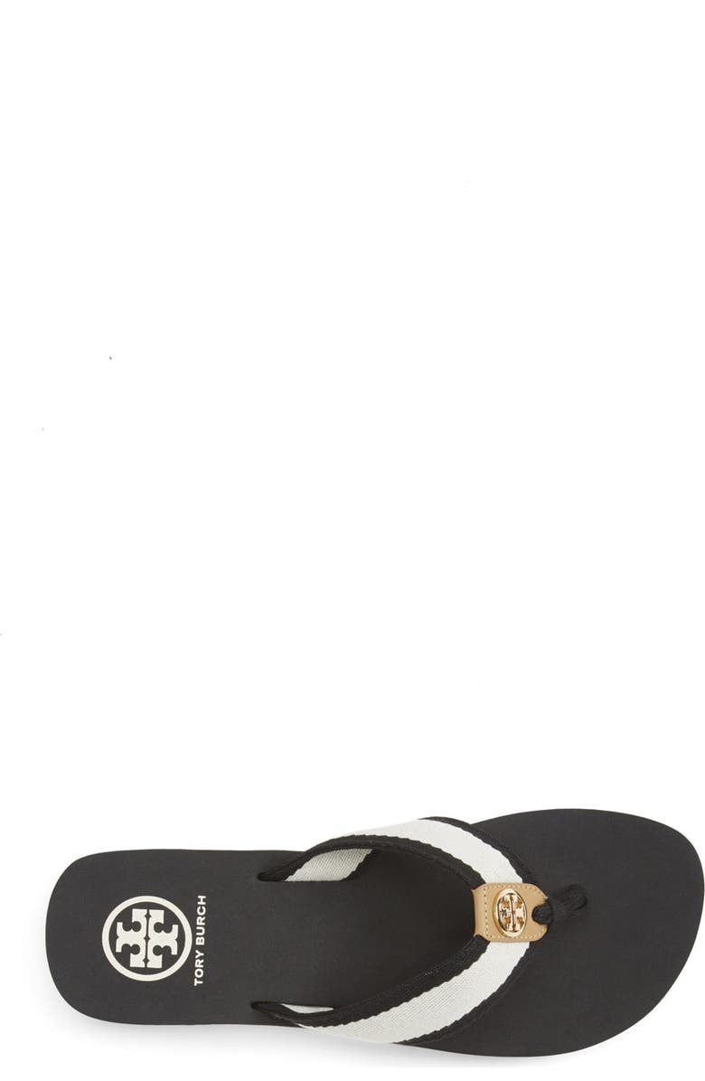 Tory Burch 'Frankie' Wedge Sandal, Alternate, color,