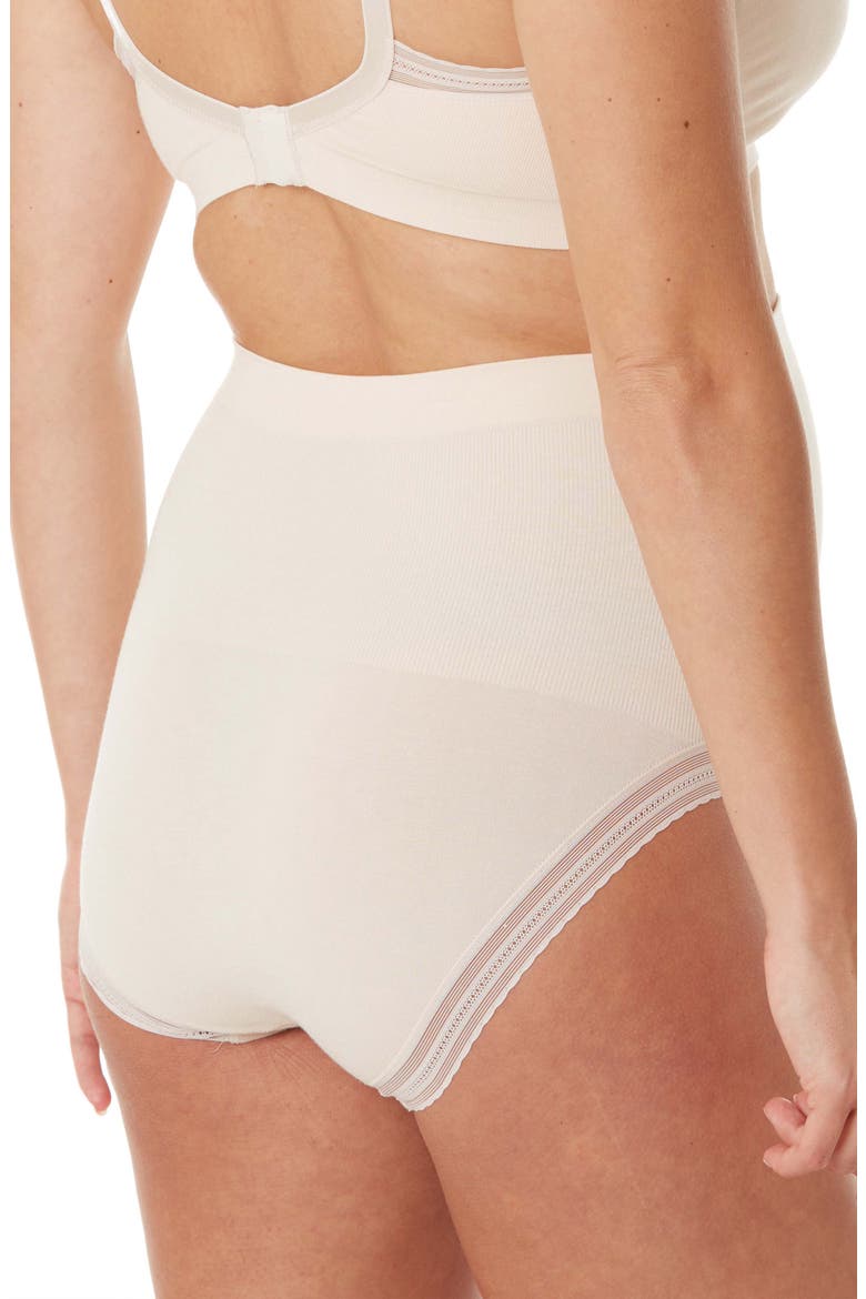 Milk Seamless High Waist Maternity Briefs, Alternate, color, BLUSH