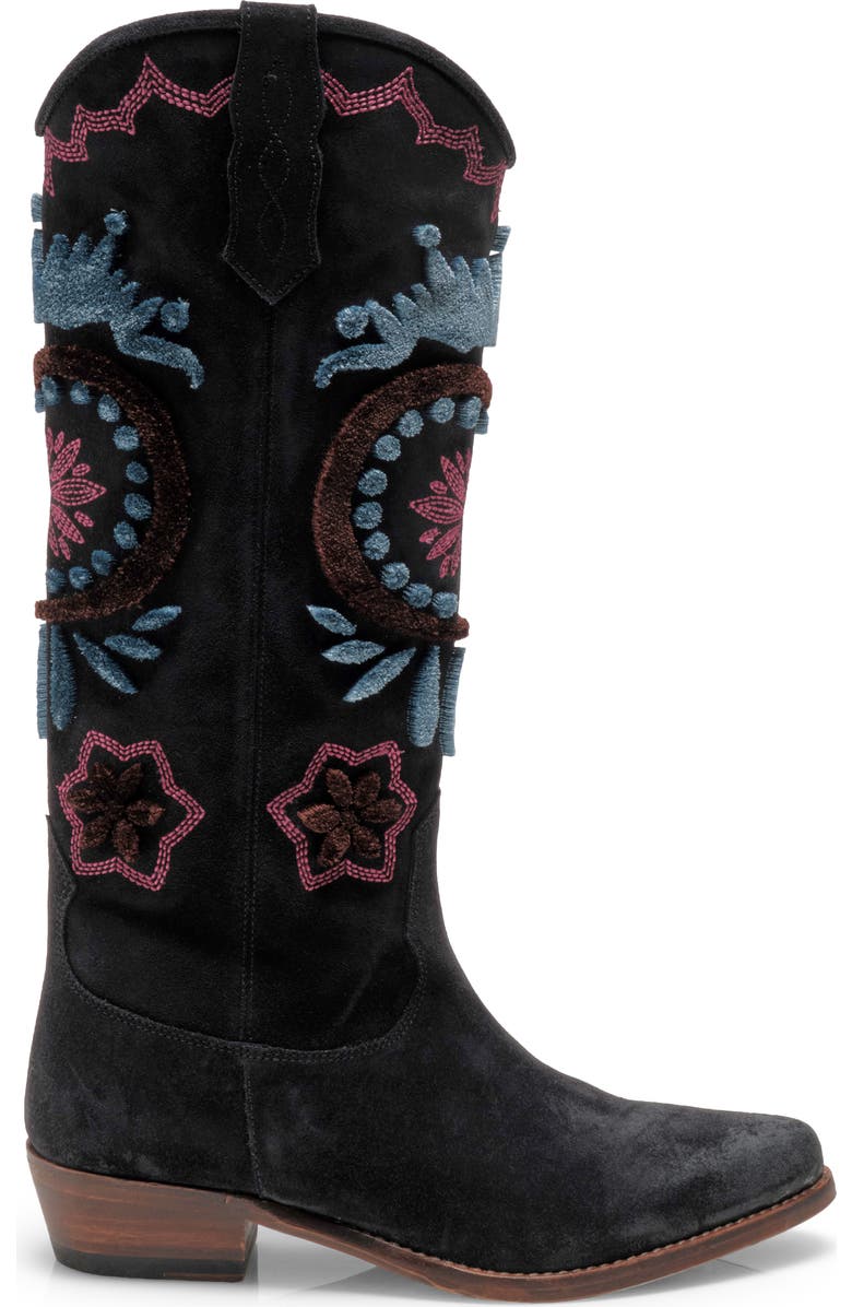 Free People Roundhouse Stitch Knee High Boot, Alternate, color,