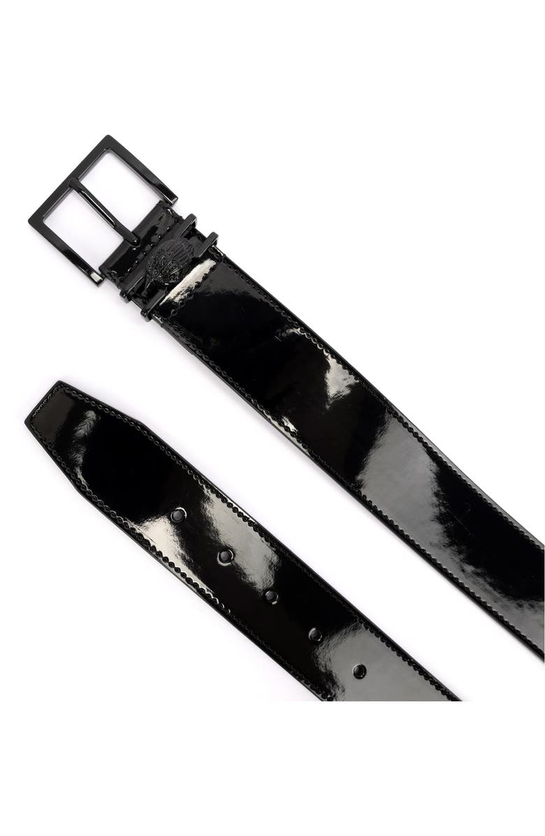 Kurt Geiger London Shoreditch Patent Leather Belt, Alternate, color, 