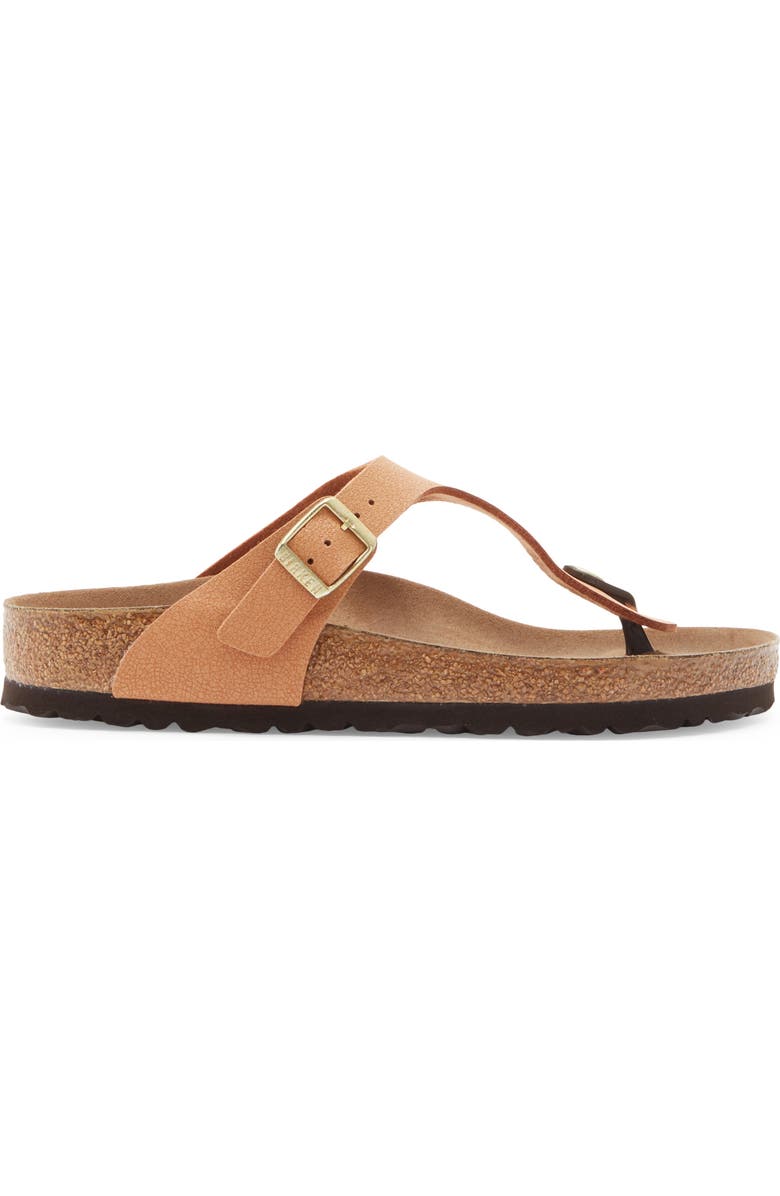 Birkenstock Gizeh Earthy Thong Sandal, Alternate, color, Pecan
