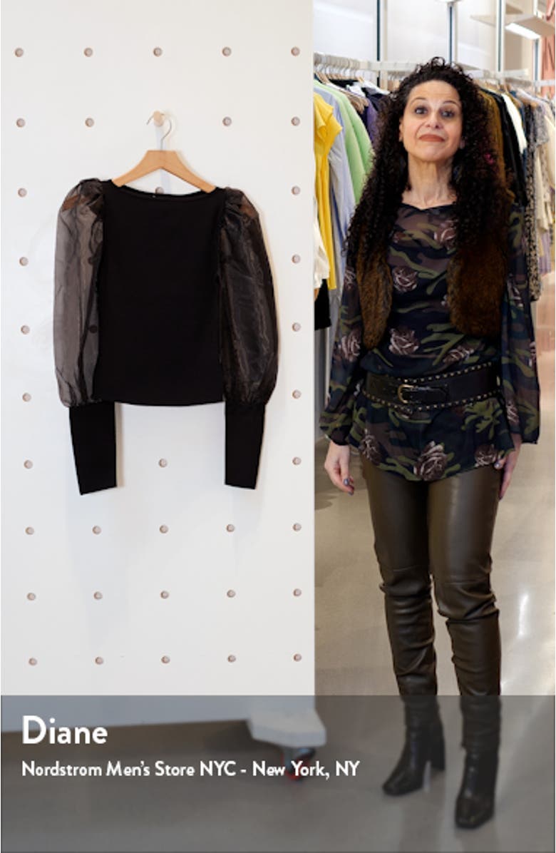 Abella Puff Sleeve Sweater, sales video thumbnail