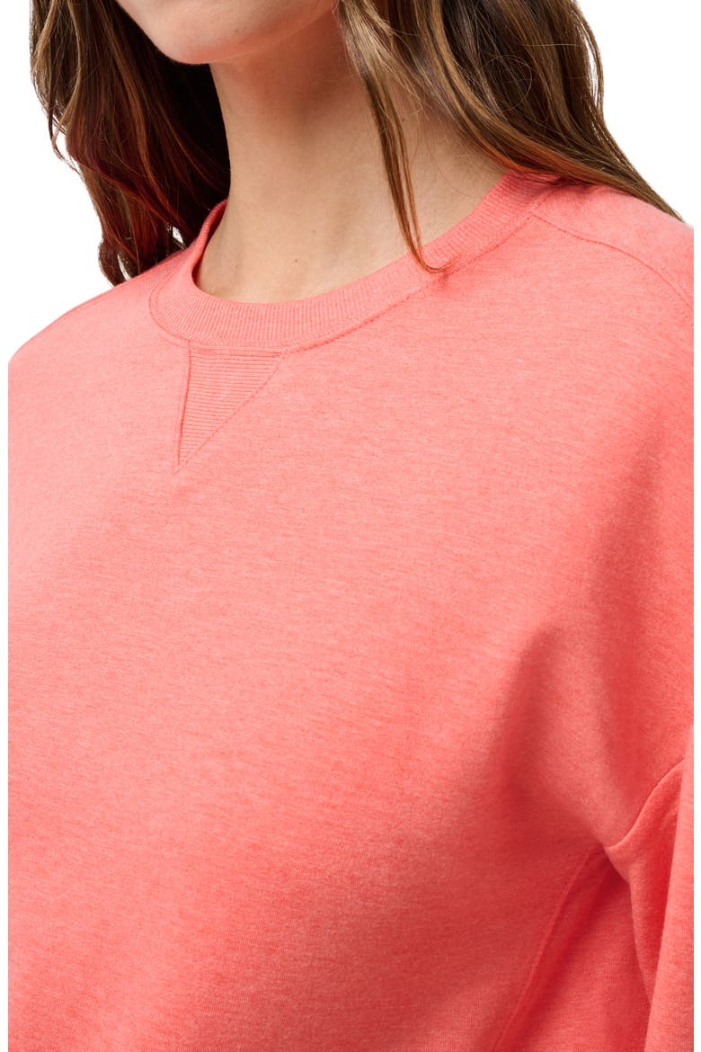 Cloud Sweatshirt, Alternate, color, HEATHER PORCELAIN ROSE