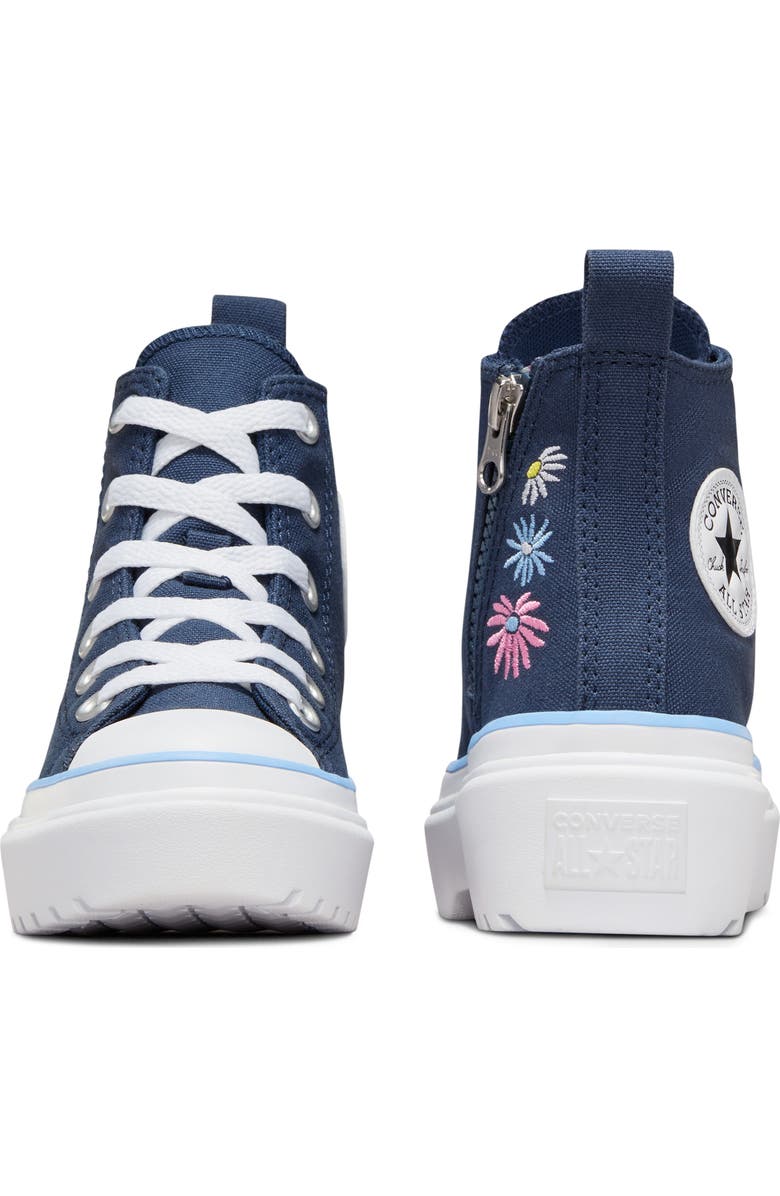 Converse Kids' Chuck Taylor<sup>®</sup> All Star<sup>®</sup> Lugged High Top Sneaker, Alternate, color,