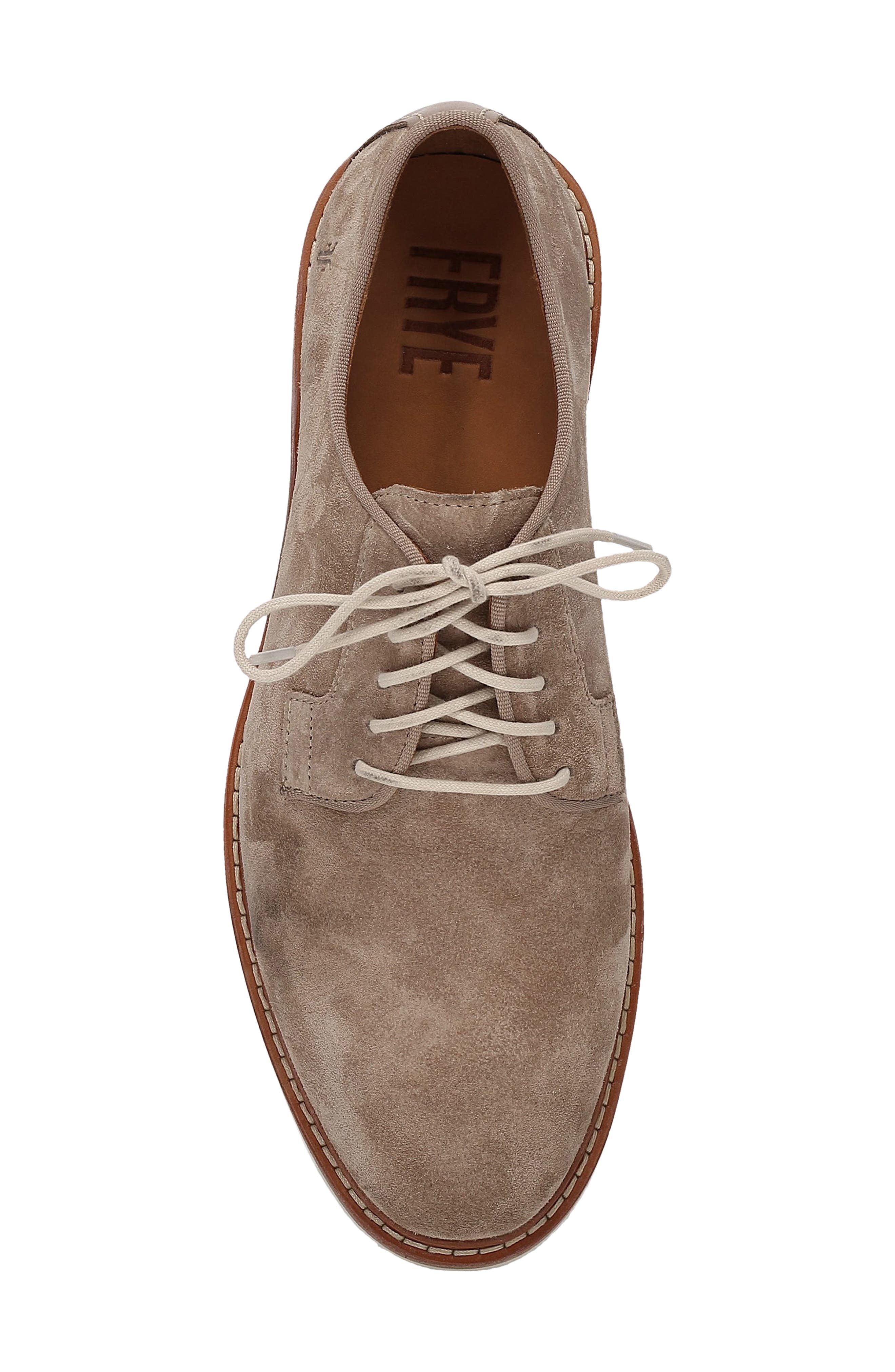 Frye Paul Lite Derby, Alternate, color, Mushroom