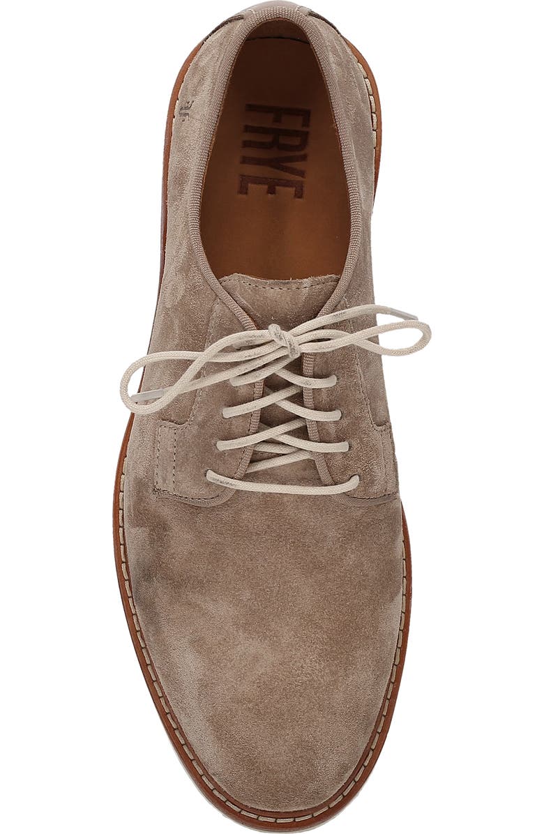 Frye Paul Lite Derby, Alternate, color, Mushroom