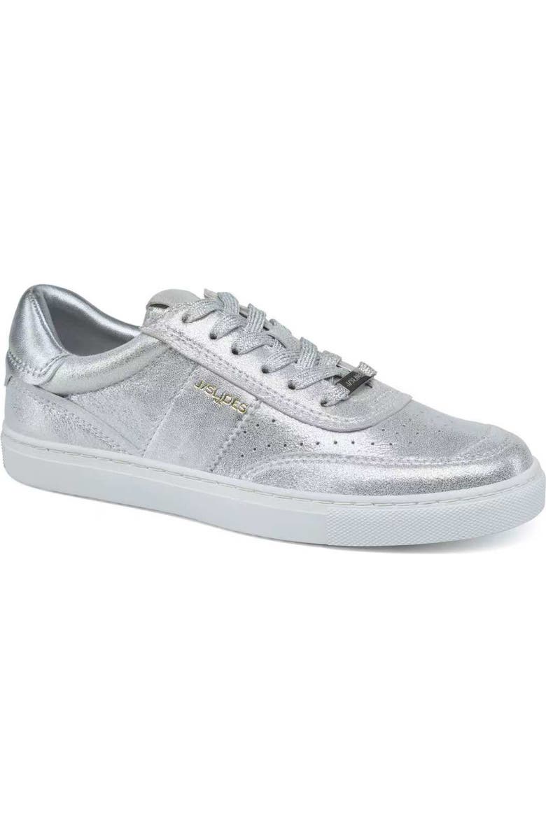 JSlides Footwear TINSLEY SNEAKER, Alternate, color, Metallic Silver