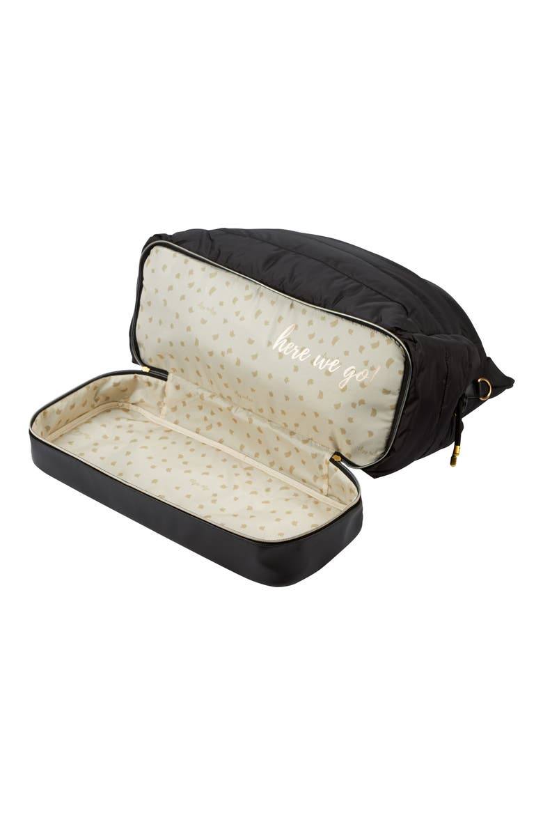 Dream Weekend Diaper Bag, Alternate, color, BLACK