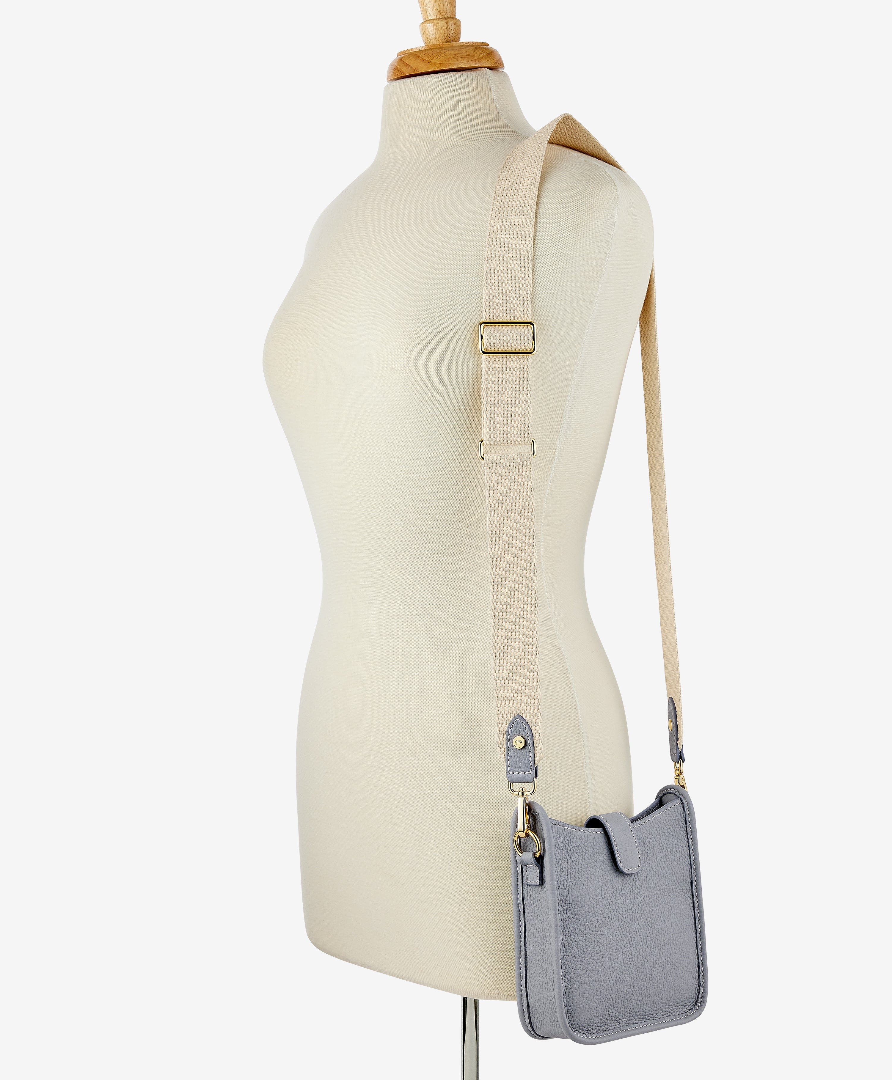 Ellie Crossbody, Alternate, color, Blue Grey