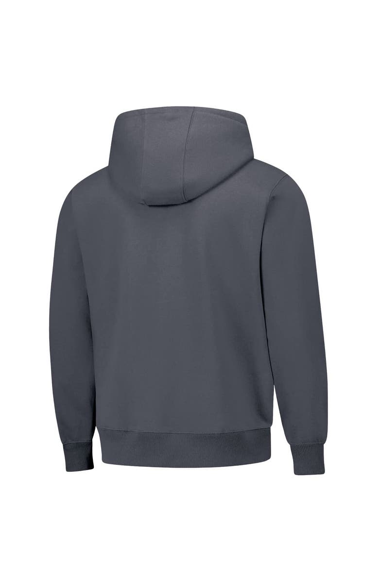 DUNBROOKE Unisex Dunbrooke Graphite New Orleans Saints Defender Quarter-Zip Hoodie, Alternate, color, Graphite