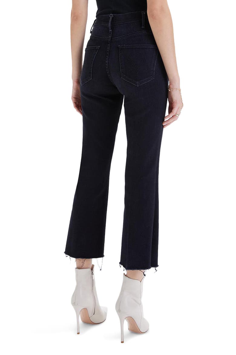 The Hustler High Waist Fray Hem Ankle Bootcut Jeans, Alternate, color, ENCOUNTERS AT NIGHT