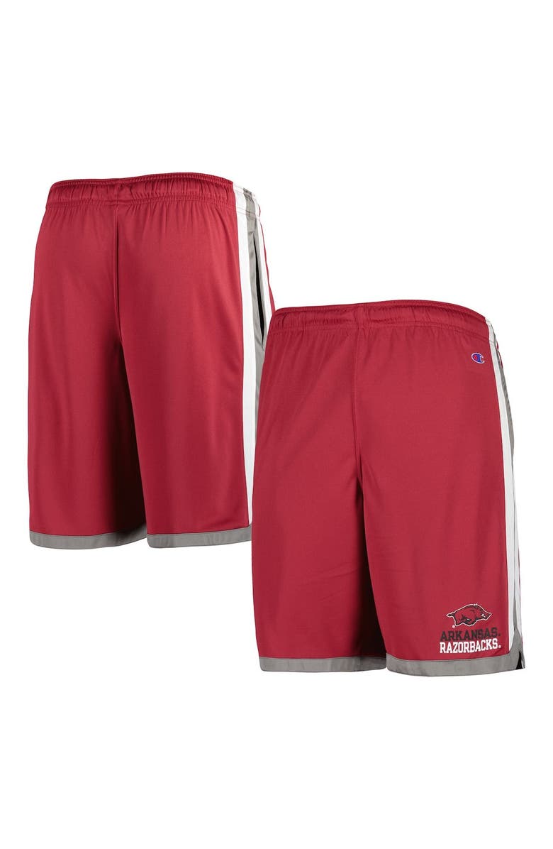 Champion Men's Champion Cardinal Arkansas Razorbacks Basketball Shorts, Main, color, Cardinal