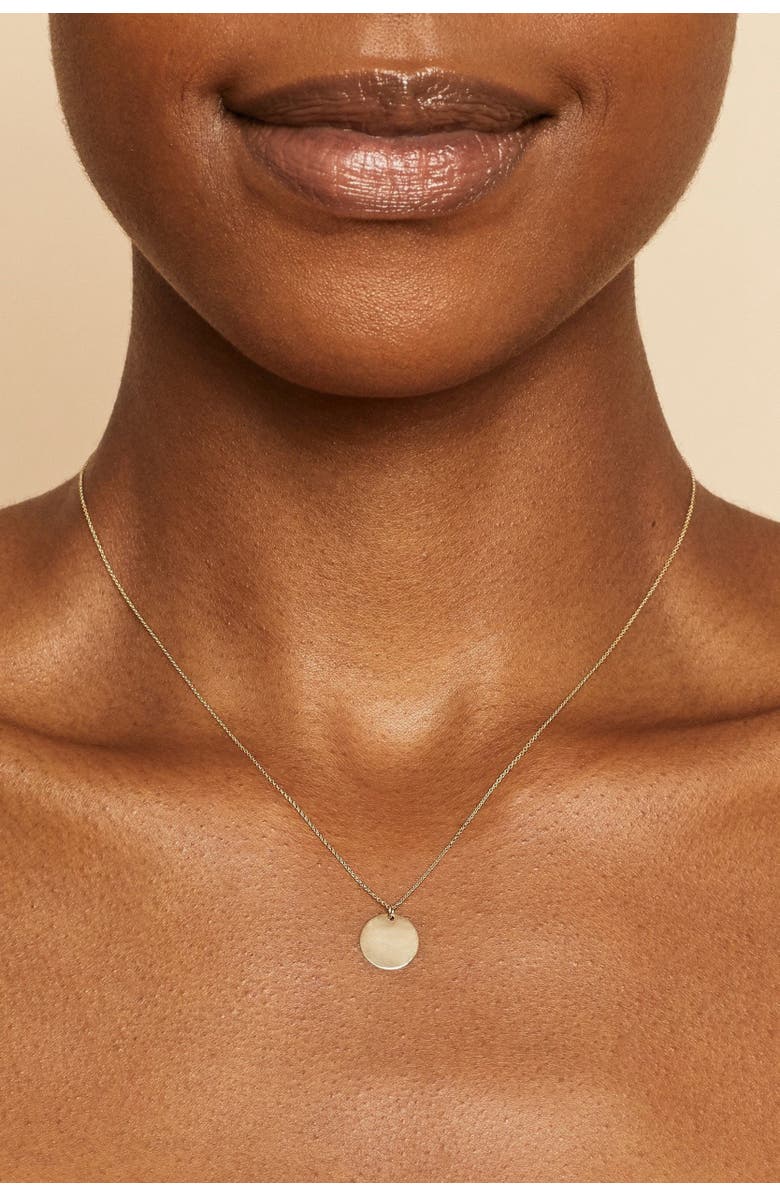 Oradina 14K Gold Manhattan Pendant Necklace, Alternate, color, White Gold