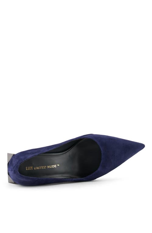 United Nude Ricky Pump Mid In Blue