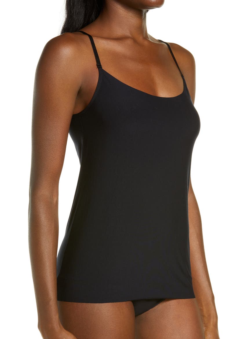 Butter Camisole, Alternate, color, BLACK