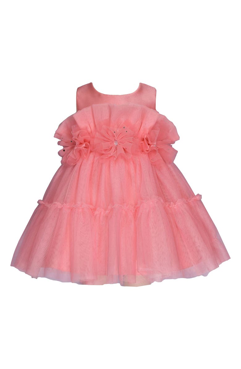 Iris & Ivy Cupcake Mesh Party Dress & Bloomers, Main, color,