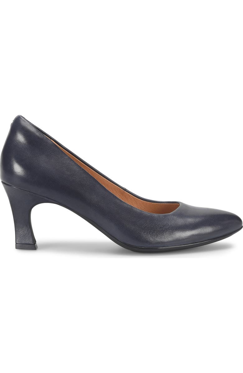 Söfft Samy Pointed Toe Pump, Alternate, color, Sky Navy