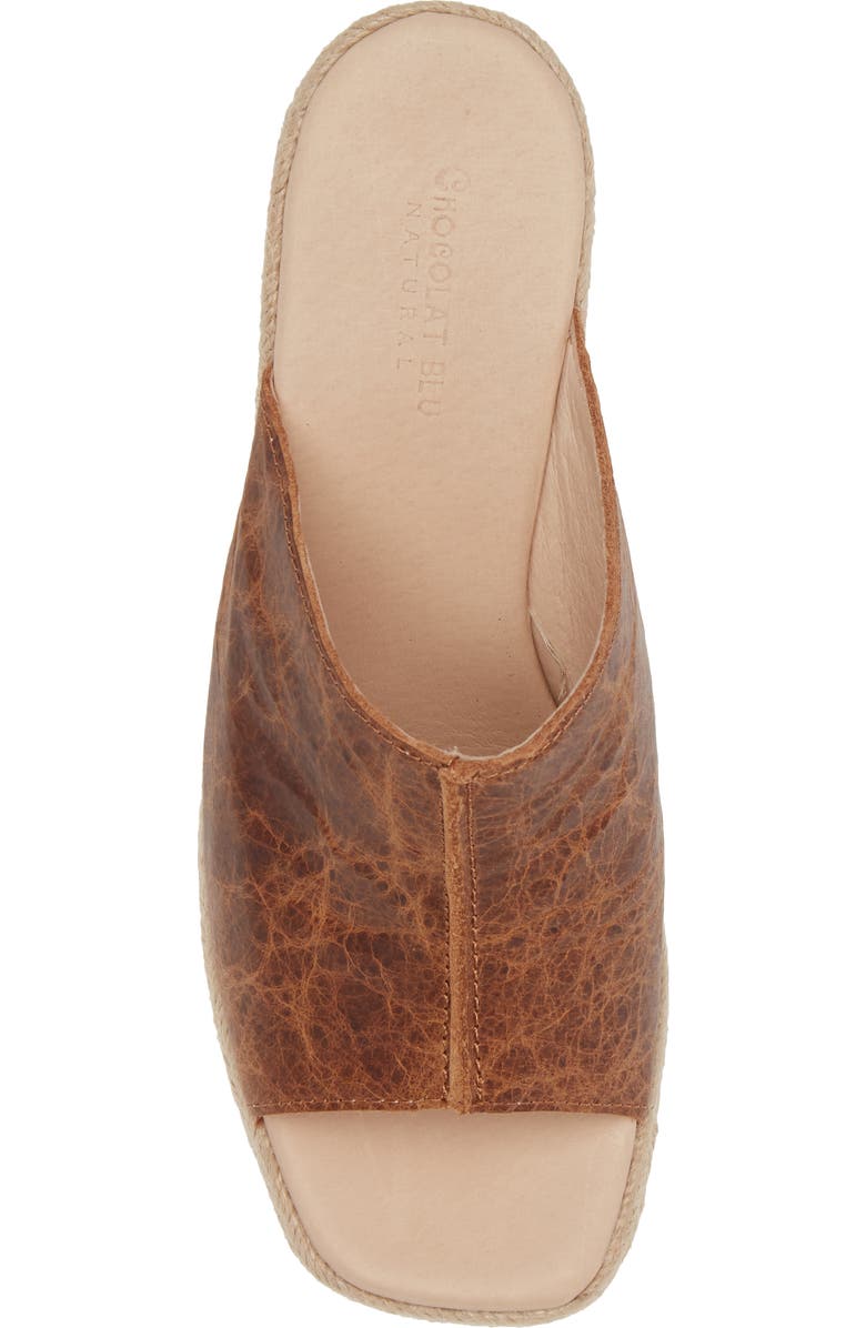 Chocolat Blu Sella Espadrille Platform Wedge Sandal, Alternate, color,