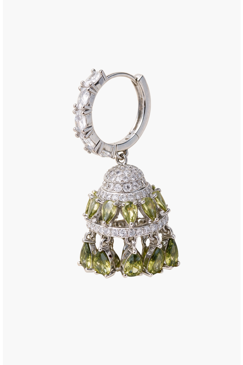 Modenaire Tiered Bell Shape Statement Dangle Hoop Earrings (Women ...