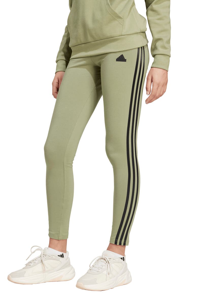 adidas Future Icons 3-Stripes Leggings, Main, color, 