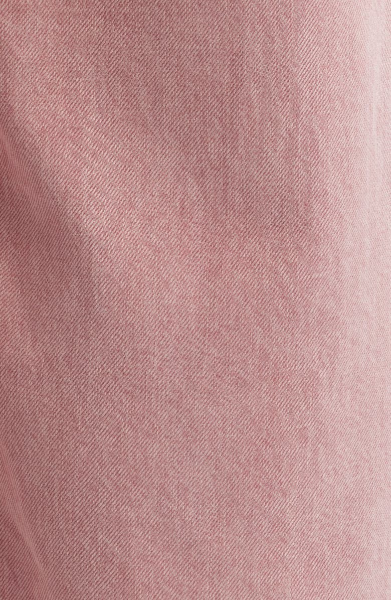 rag & bone Featherweight Phoebe Drawstring Wide Leg Jeans, Alternate, color, Raspbery