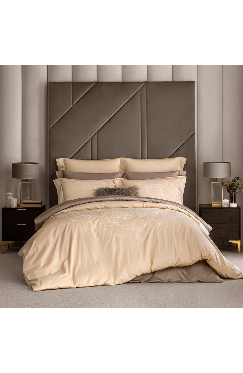 Togas Lucisano Duvet Cover, Main, color, Beige
