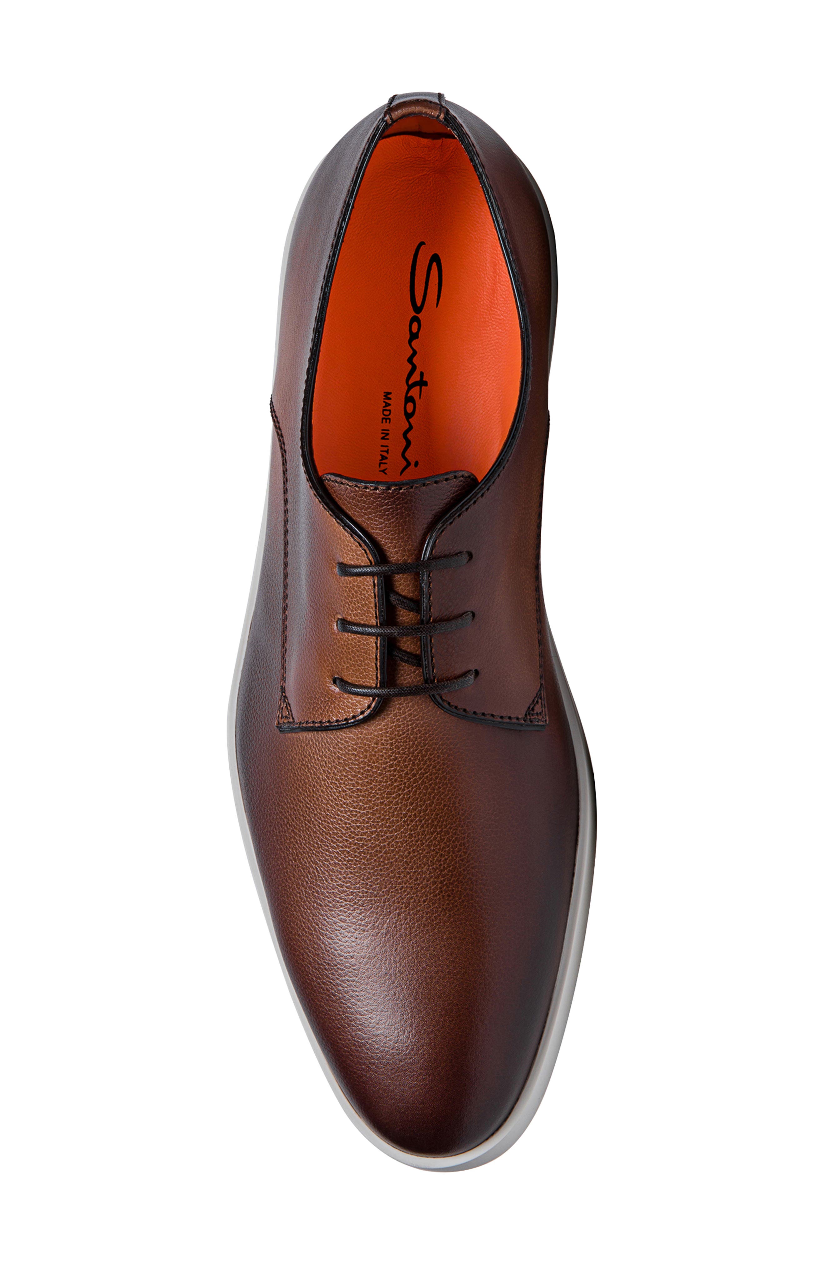 Santoni Dilate Derby Sneaker, Alternate, color, 