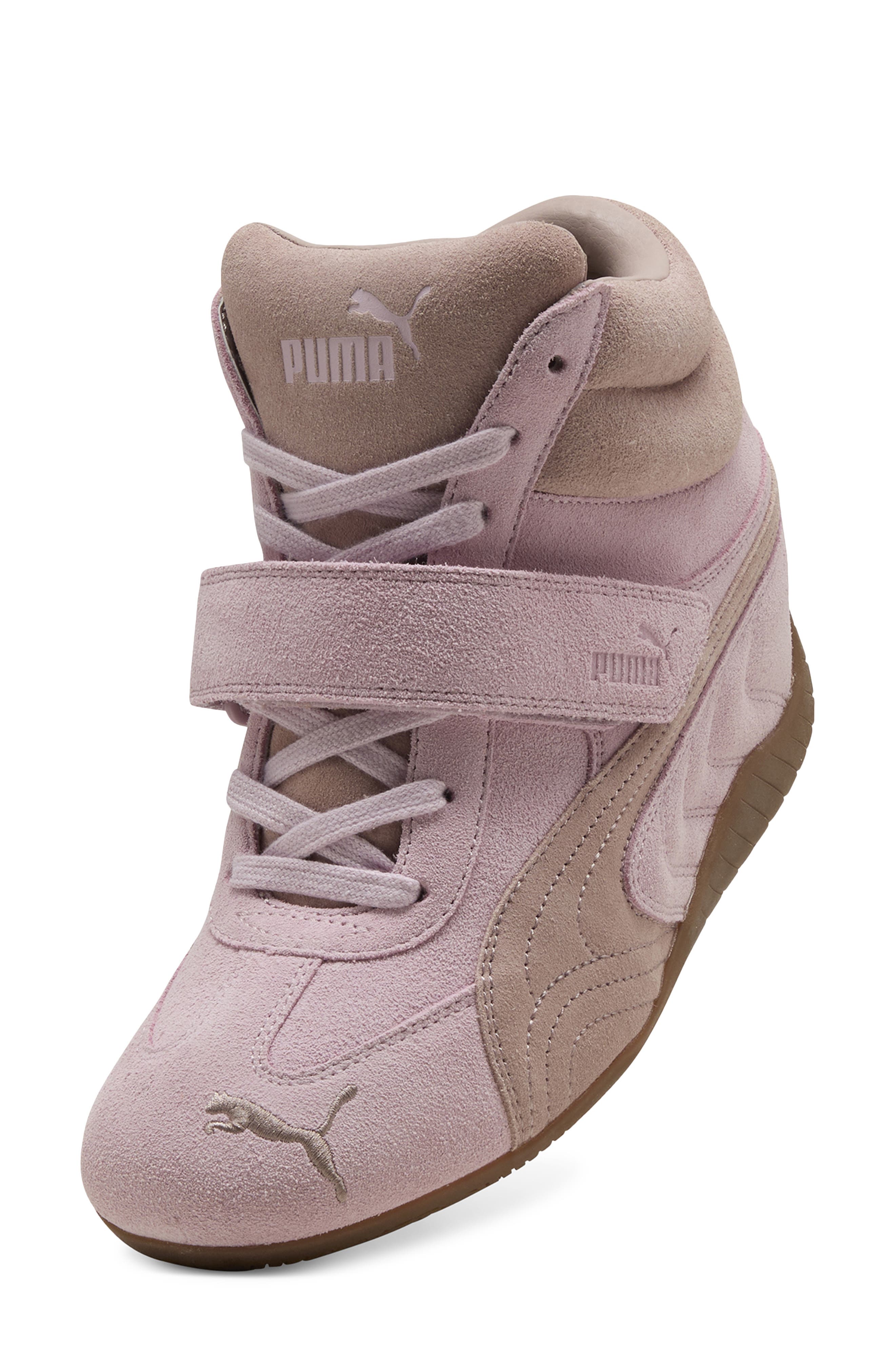 PUMA Speedcat Wedge Sneaker, Alternate, color, Rose Mauve/ Rose Latte