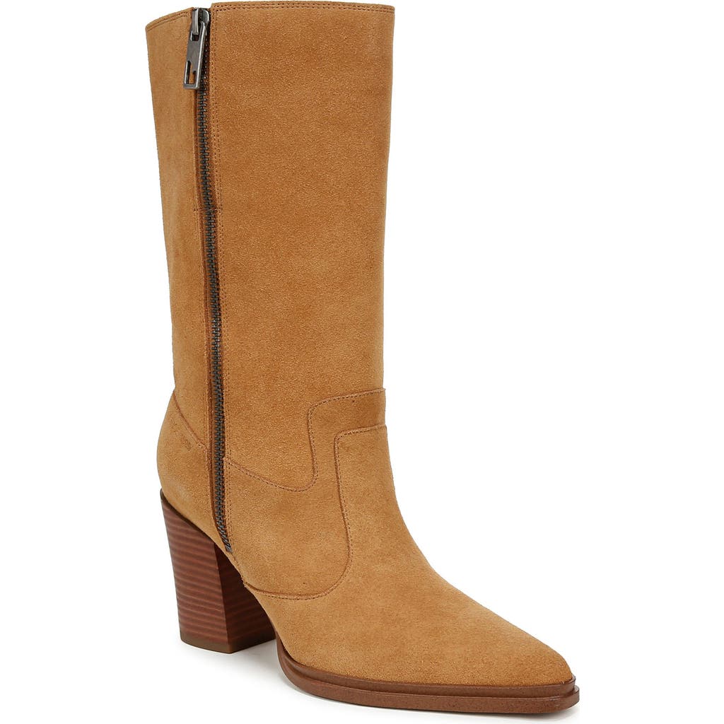 Franco Sarto Jaxon Pointed Toe Boot In Brown