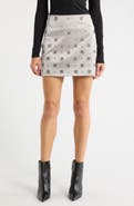 Veronica Beard Olenna Embellished Miniskirt