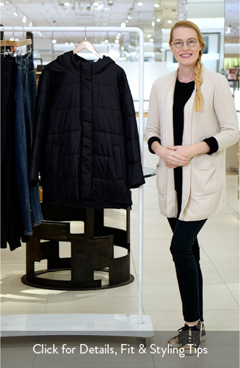 Hooded Puffer Jacket, sales video thumbnail