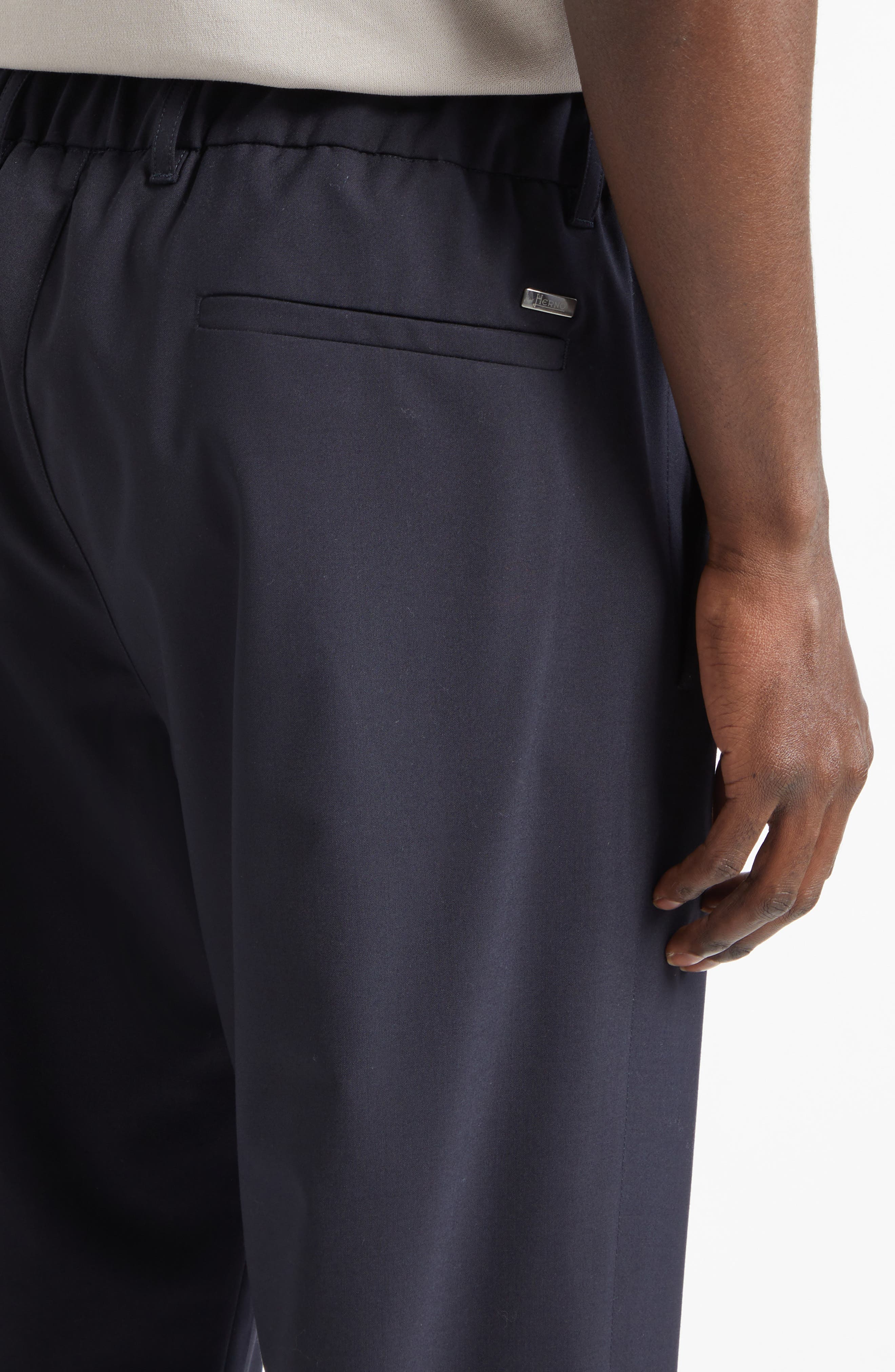 Мужские Herno Regular Fit Light Stretch Woolly Pants — фото 5