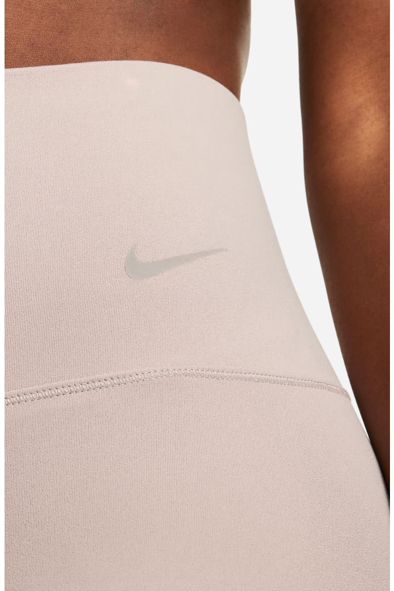 Zenvy Gentle-Support High-Waisted 7/8 Leggings, Alternate, color, DIFFUSED TAUPE/ BLACK