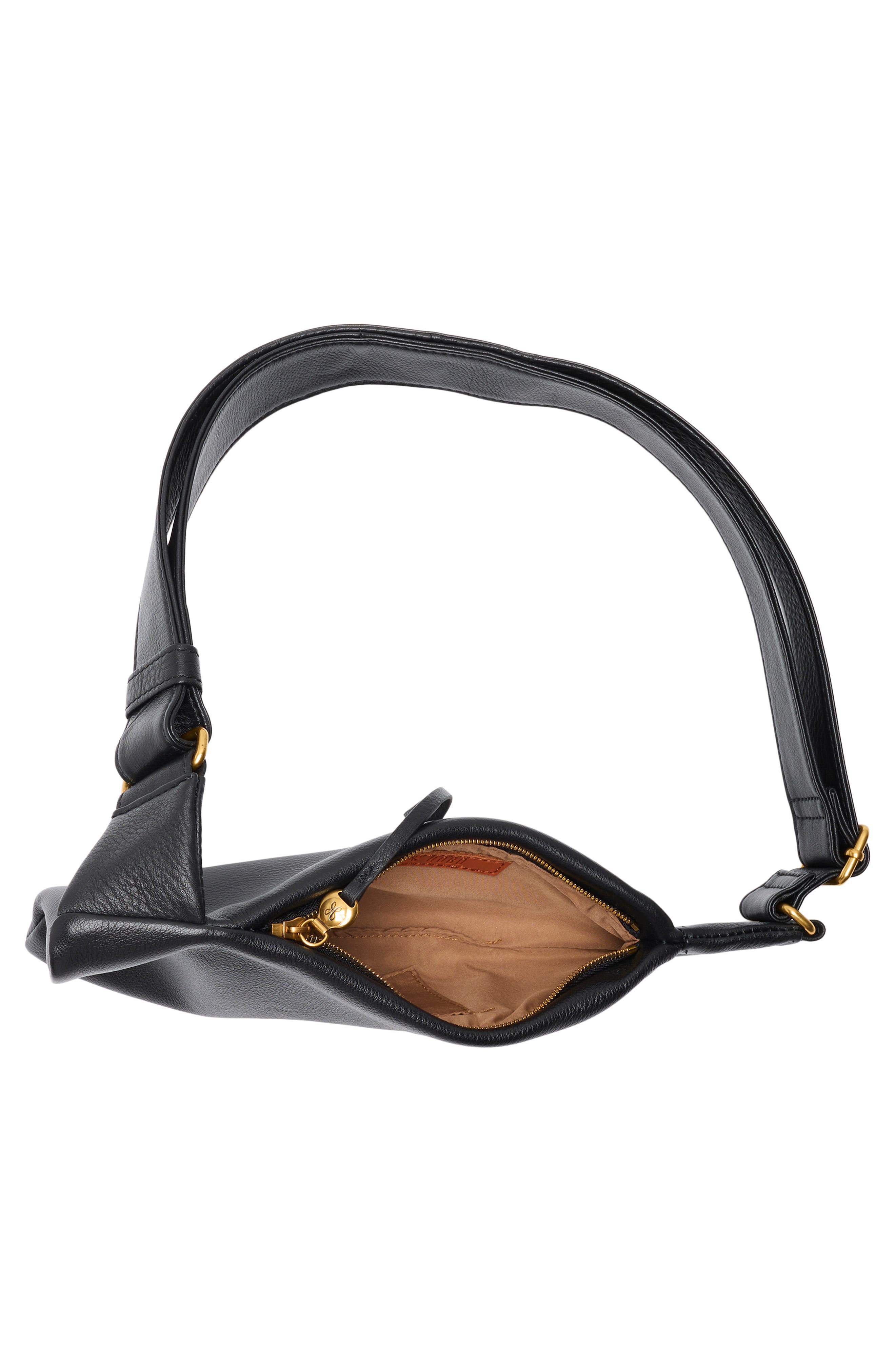 HOBO Bodhi Sling Crossbody Bag, Alternate, color, Black