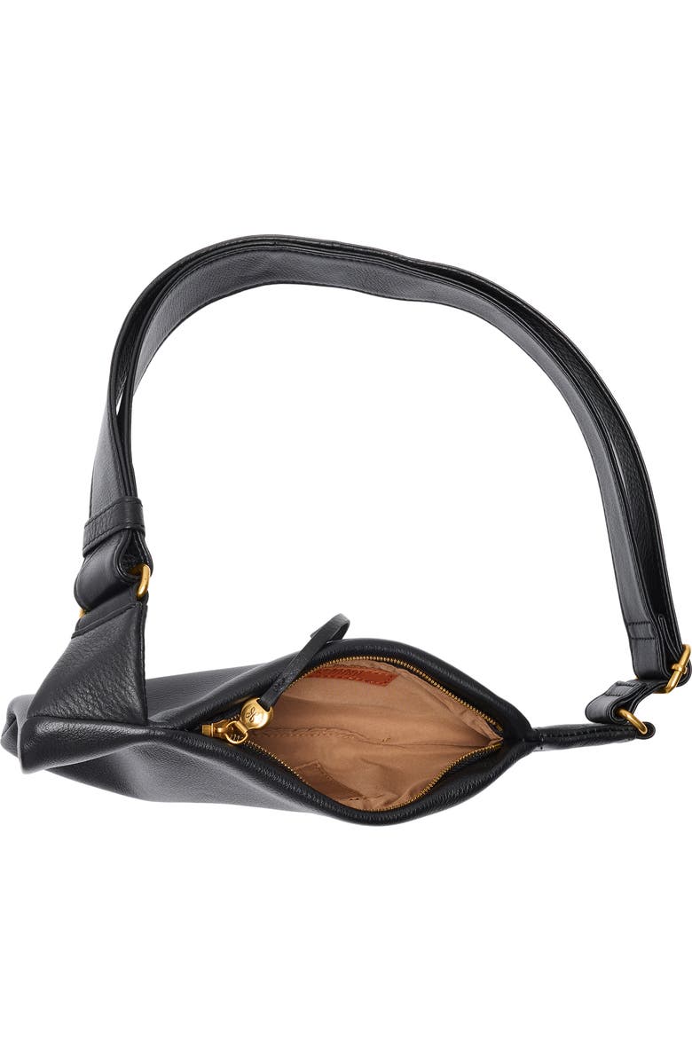 HOBO Bodhi Sling Crossbody Bag, Alternate, color, Black