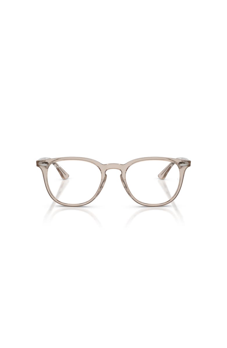 Ray-Ban 50mm Phantos optical glasses, Alternate, color, Beige