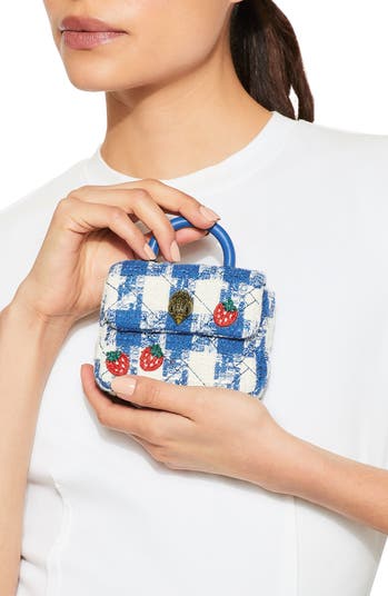 Micro Kensington Top Handle Bag