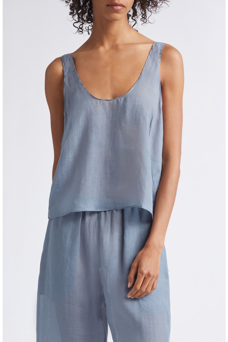 Niko Scoop Neck Tank, Main, color, MIST