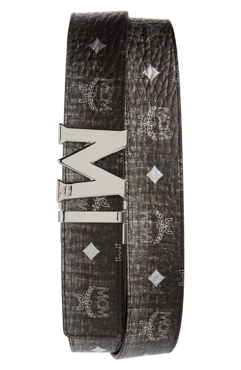 MCM Claus Reversible Belt, Main, color,
