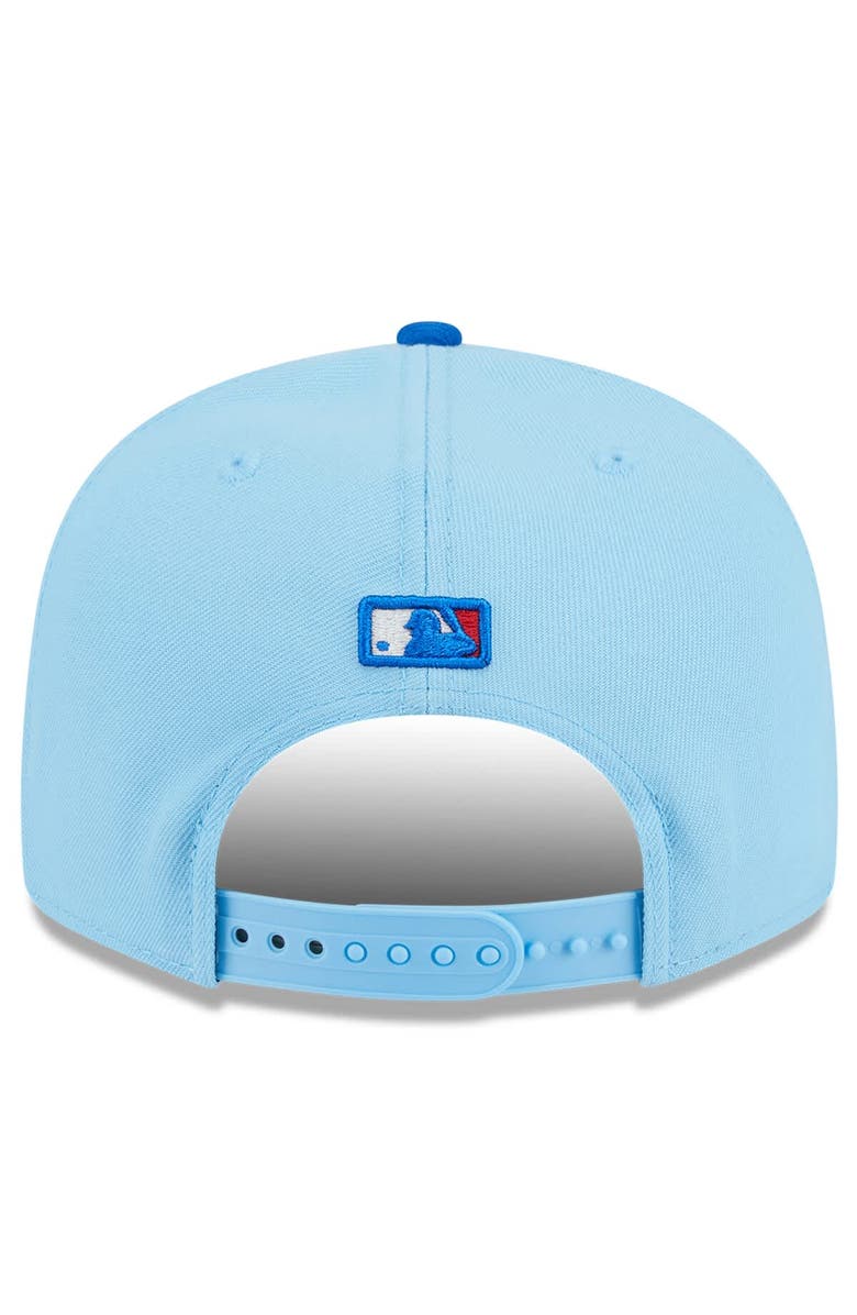 New Era Men's New Era Light Blue/Royal Los Angeles Dodgers 2025 Fourth of July 9FIFTY Snapback Hat, Alternate, color, 