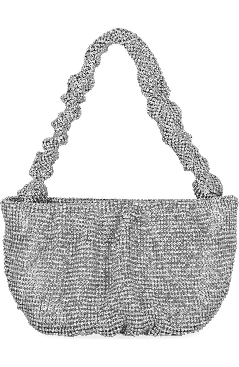 Jessica McClintock Clea Rhinestone Shoulder Bag, Alternate, color,