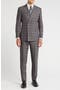 Double Breasted Flat Front Suit