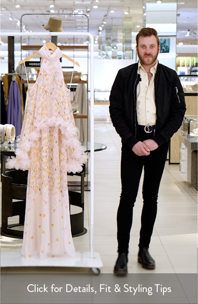 Tulsia Capelet Maxi Dress, sales video thumbnail