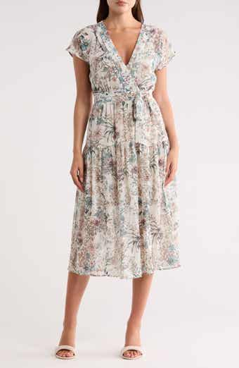 Lovestitch LOVE STITCH Floral Chiffon Dress