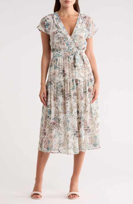 Lovestitch LOVE STITCH Floral Chiffon Dress